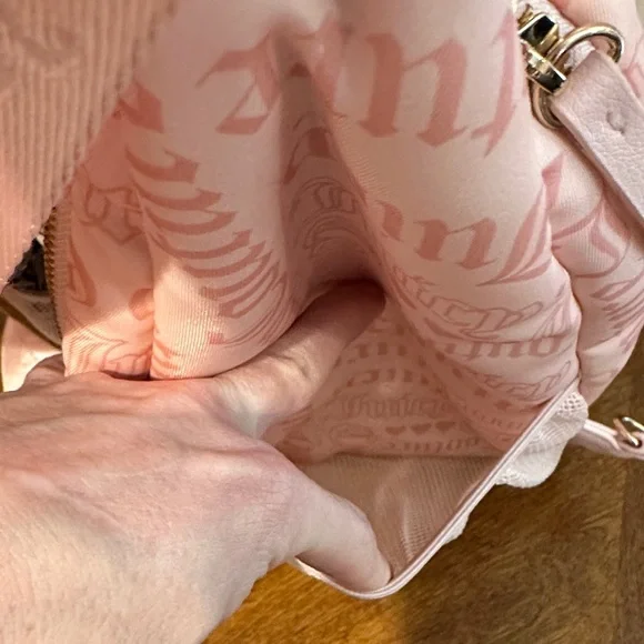 Juicy Couture Blush Pink Sling Bag - Picture 6 of 10